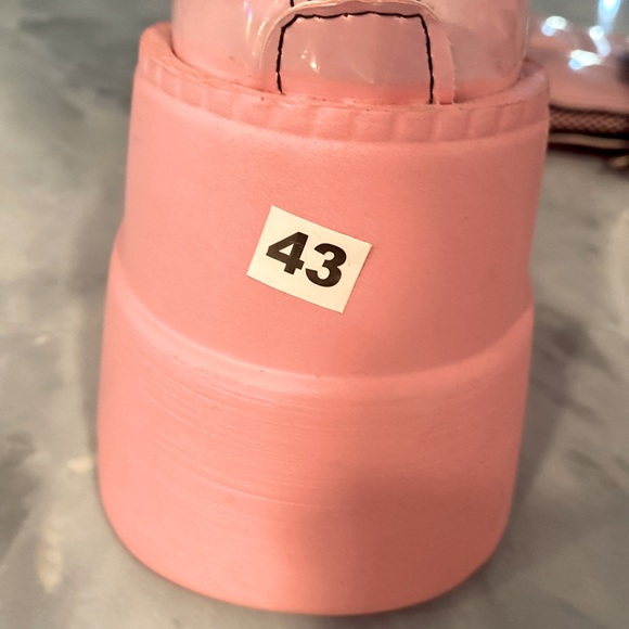 Goth Mid-calf Pink Hologram Platform Lace-up, Zip-up Combat Boots - Picture 10 of 10